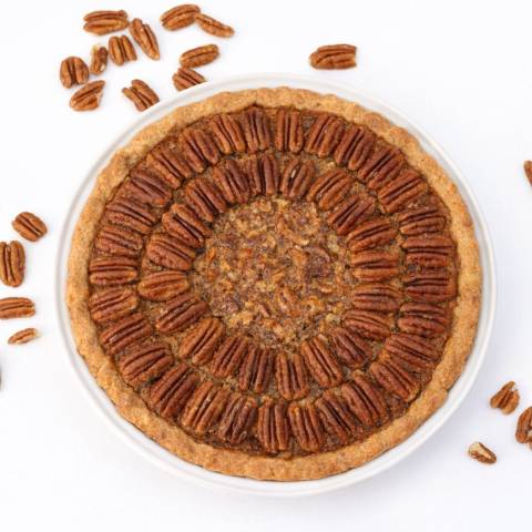 Pecan Bourbon Pie (9")